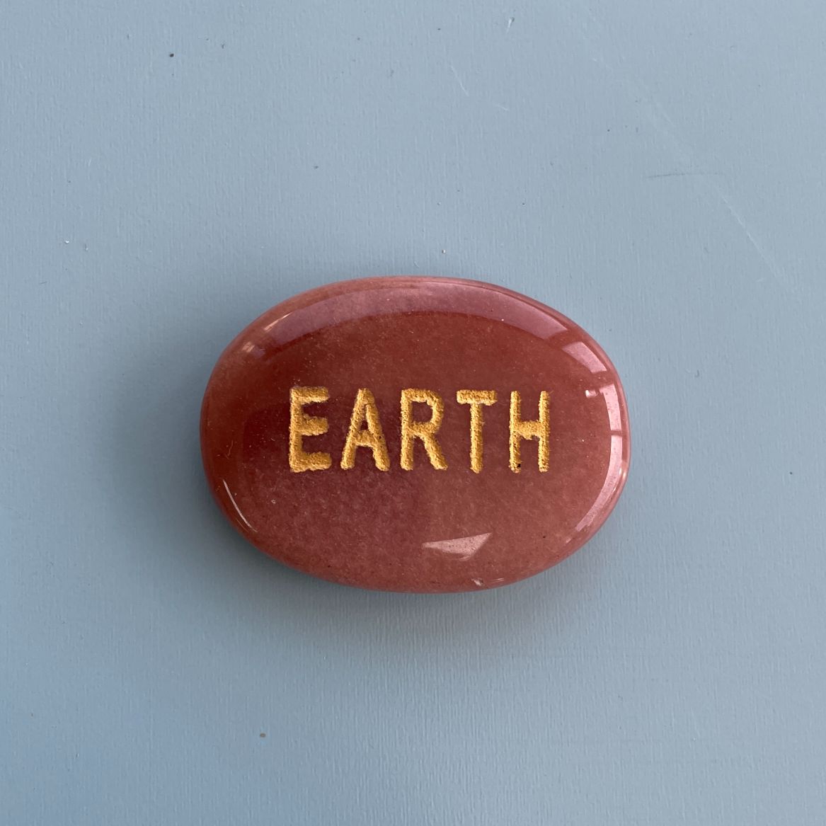 Word Palmstone - Earth - 1pc Word Palmstone - Earth - 1pc